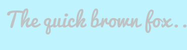 Image with Font Color C0C1C2 and Background Color BFF4FF